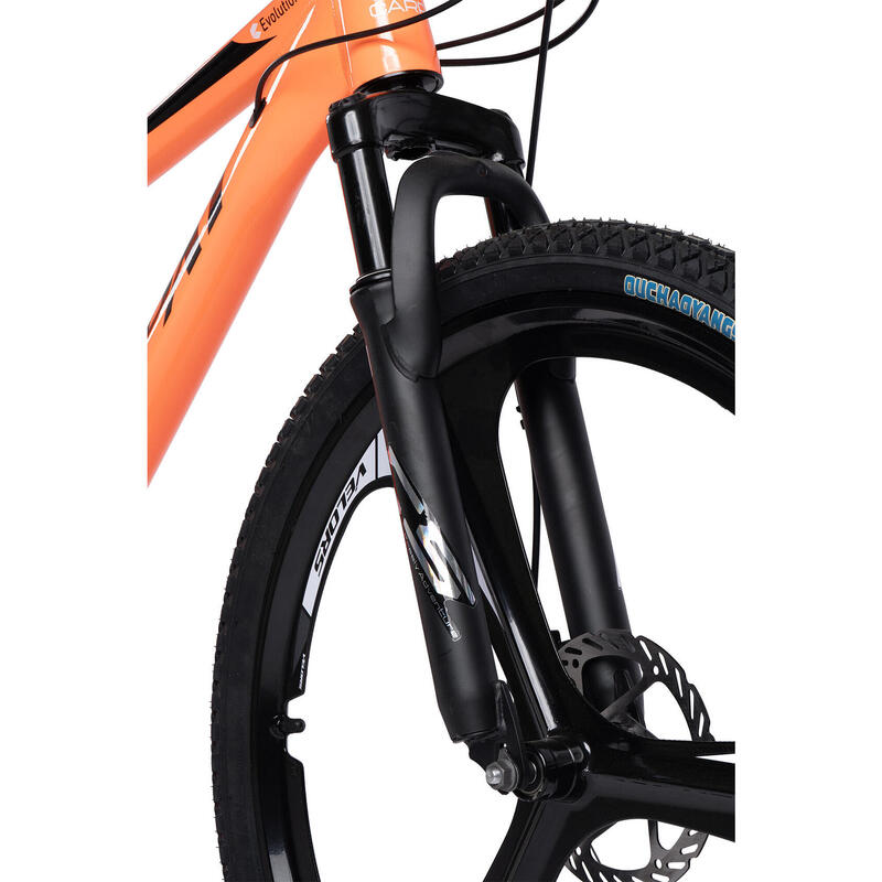 Bicicleta MTB , roata 26 inch din magneziu, portocaliu