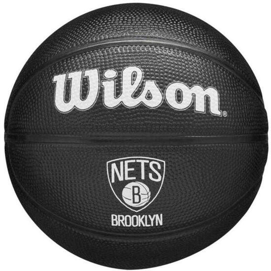 Mini Ballon De Basket TEAM TRIBUTE BROOKLYN NETS Enfant (Noir)