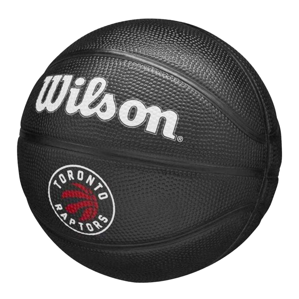 Balón Mini de Baloncesto Team Tribute Diseño Toronto Raptors NBA para 3/5