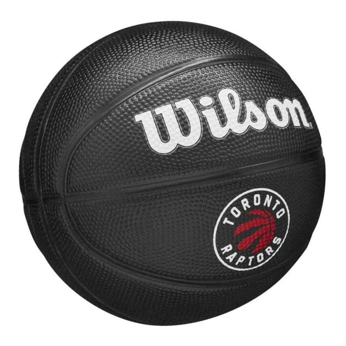 Balón Mini de Baloncesto Team Tribute Diseño Toronto Raptors NBA para 4/5