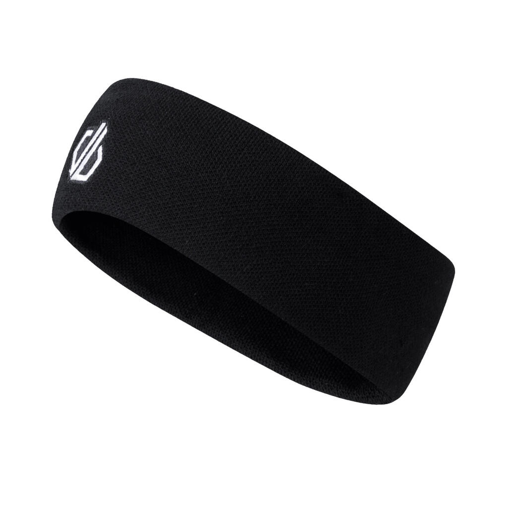 Embroidered Logo Headband (Black)
