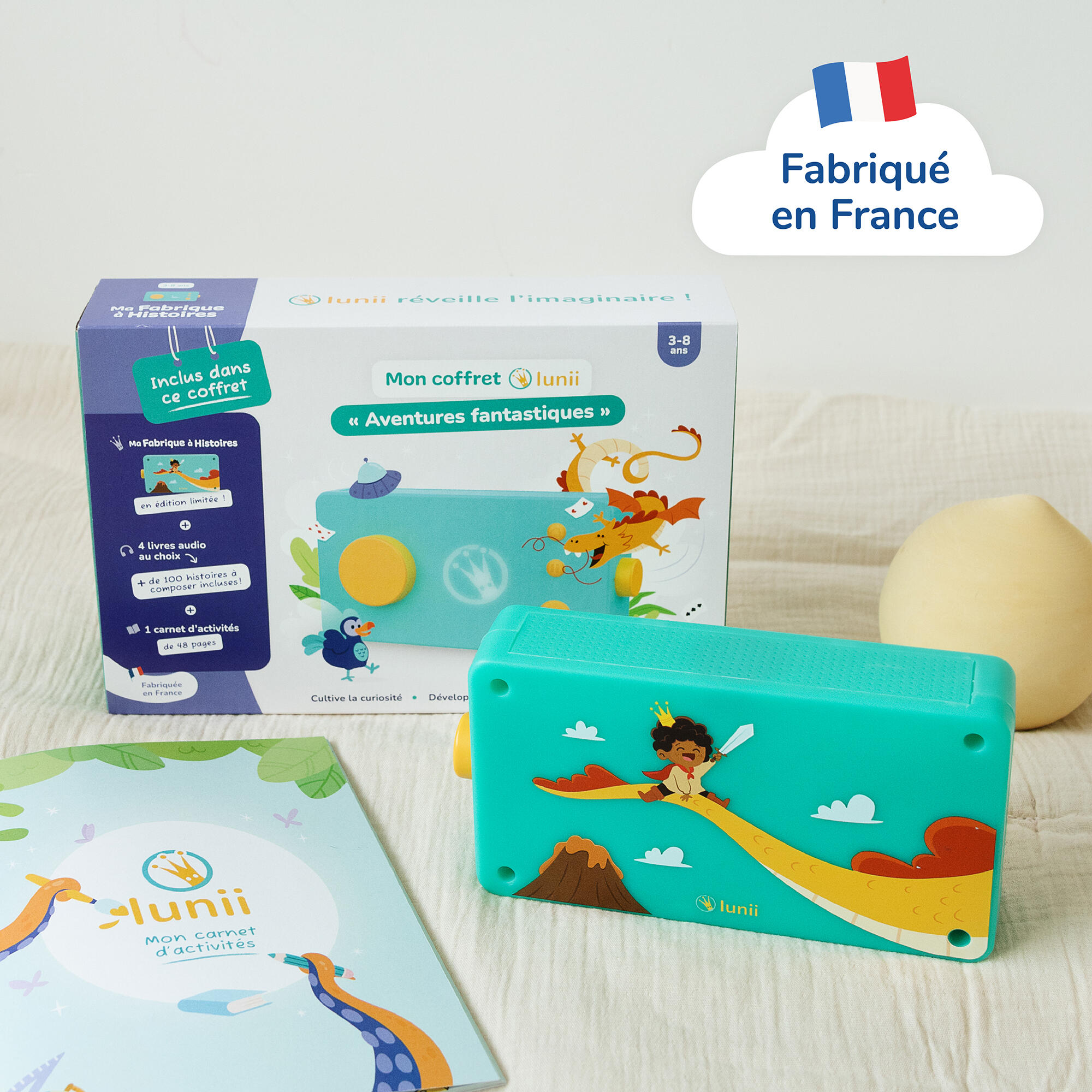 Lunii – Fabrique à Histoires avec livres audio – Thème Aventures fantastiques 7/7