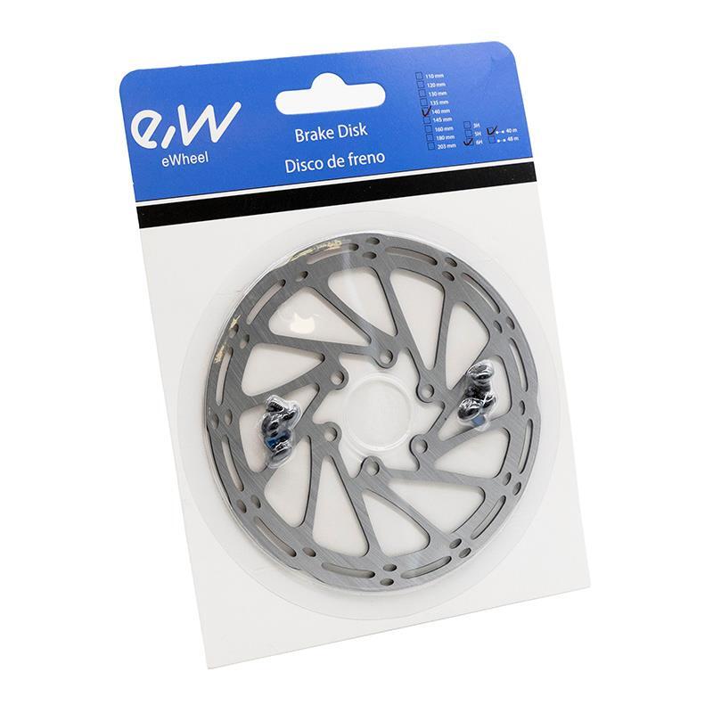 Disco de freno EWD002 140mm 6H plata 4/4