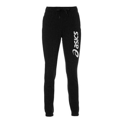 Pantalon De Jogging Motif/style Gros Logo Femme (Noir)