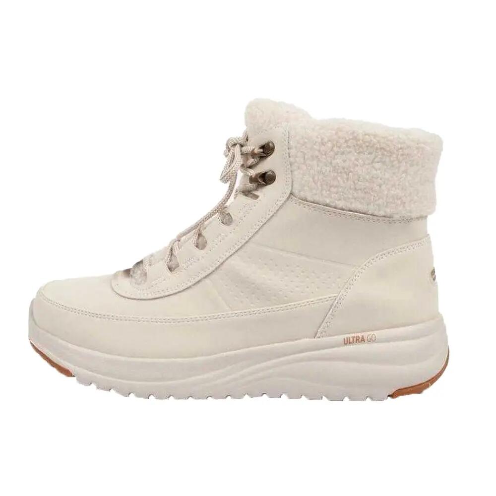 "On The Go" Schneestiefel für , Leder Damen Beige 3/7