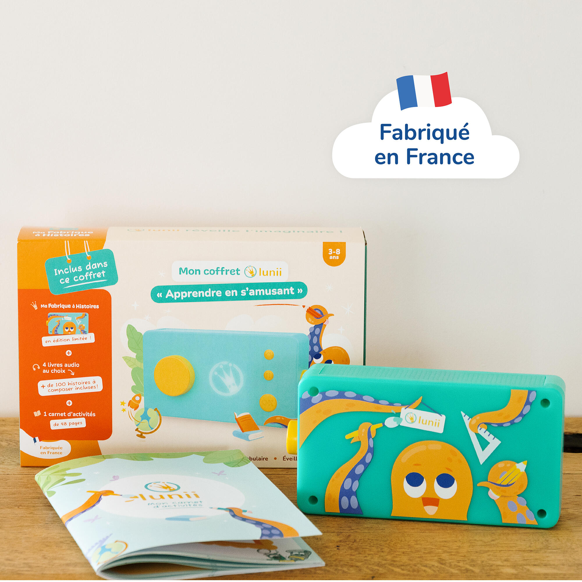 Lunii – Fabrique à Histoires avec livres audio – Thème Apprendre en s’amusant 6/6