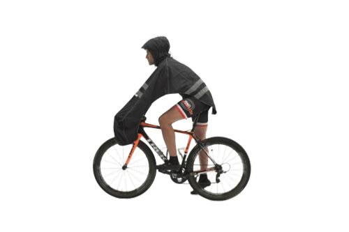 RAINCOVER SM Poncho impermeabile con striscia riflettente - S/M 2/2