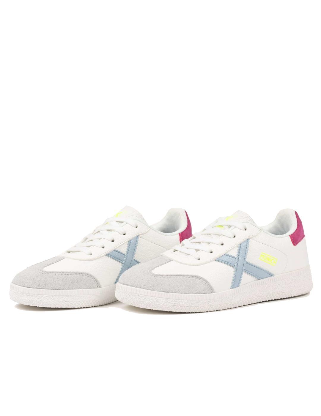 Chaussures pour fille Munich Mini barru 15 Blanc. 3/5