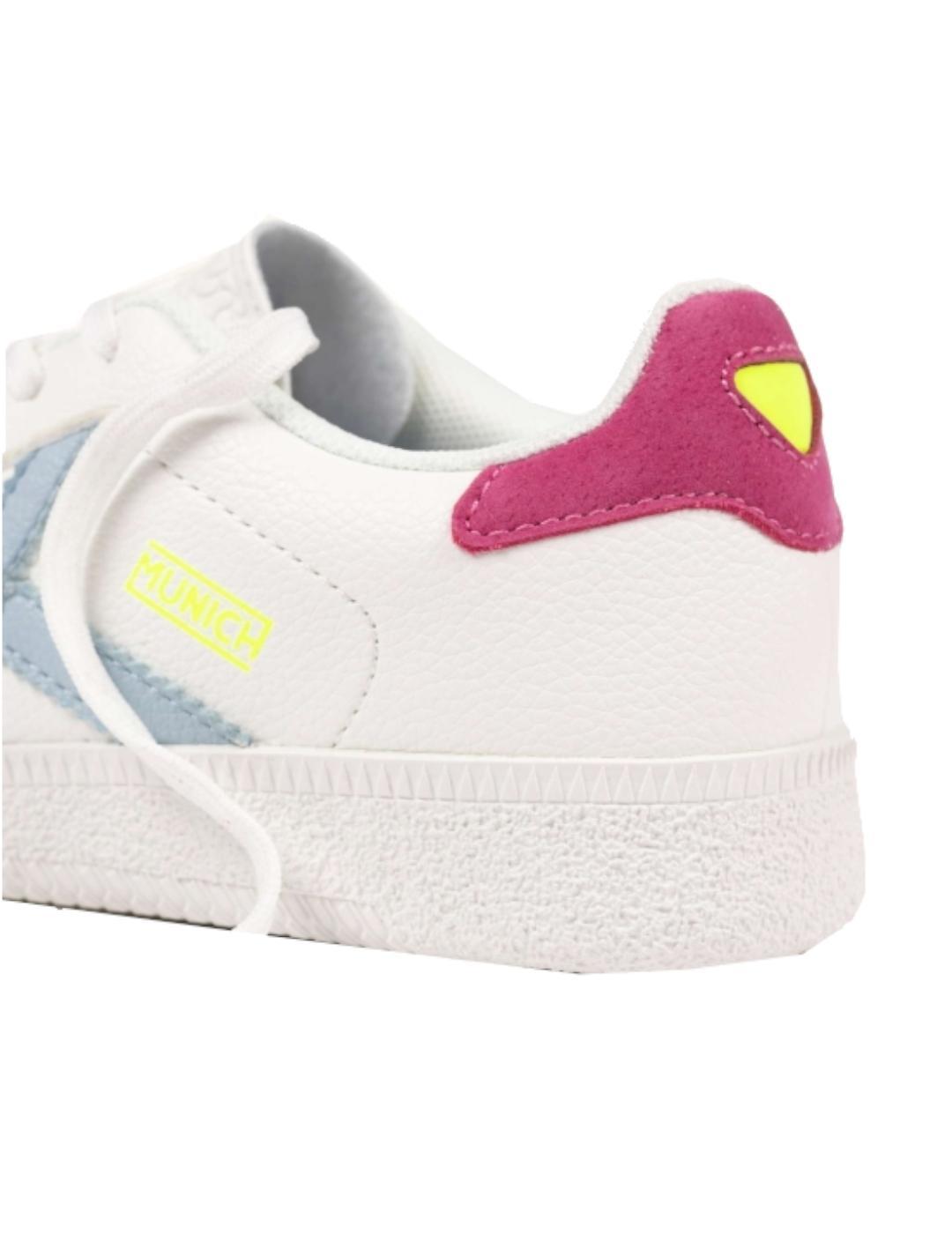 Chaussures pour fille Munich Mini barru 15 Blanc. 5/5