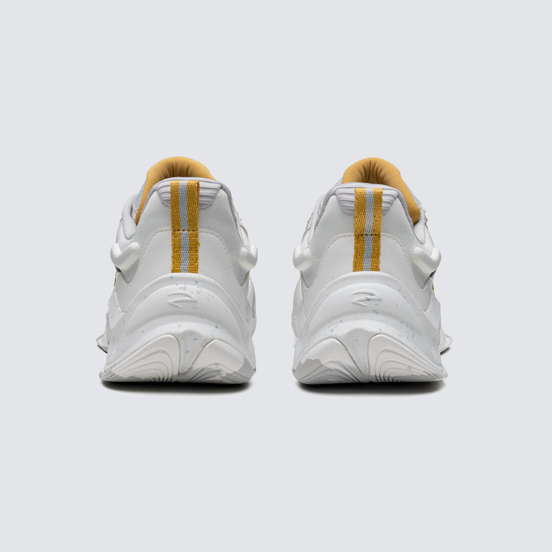 Azza Fencing 15/14 Gold – Zapatilla de esgrima adulto blanco/oro 4/8