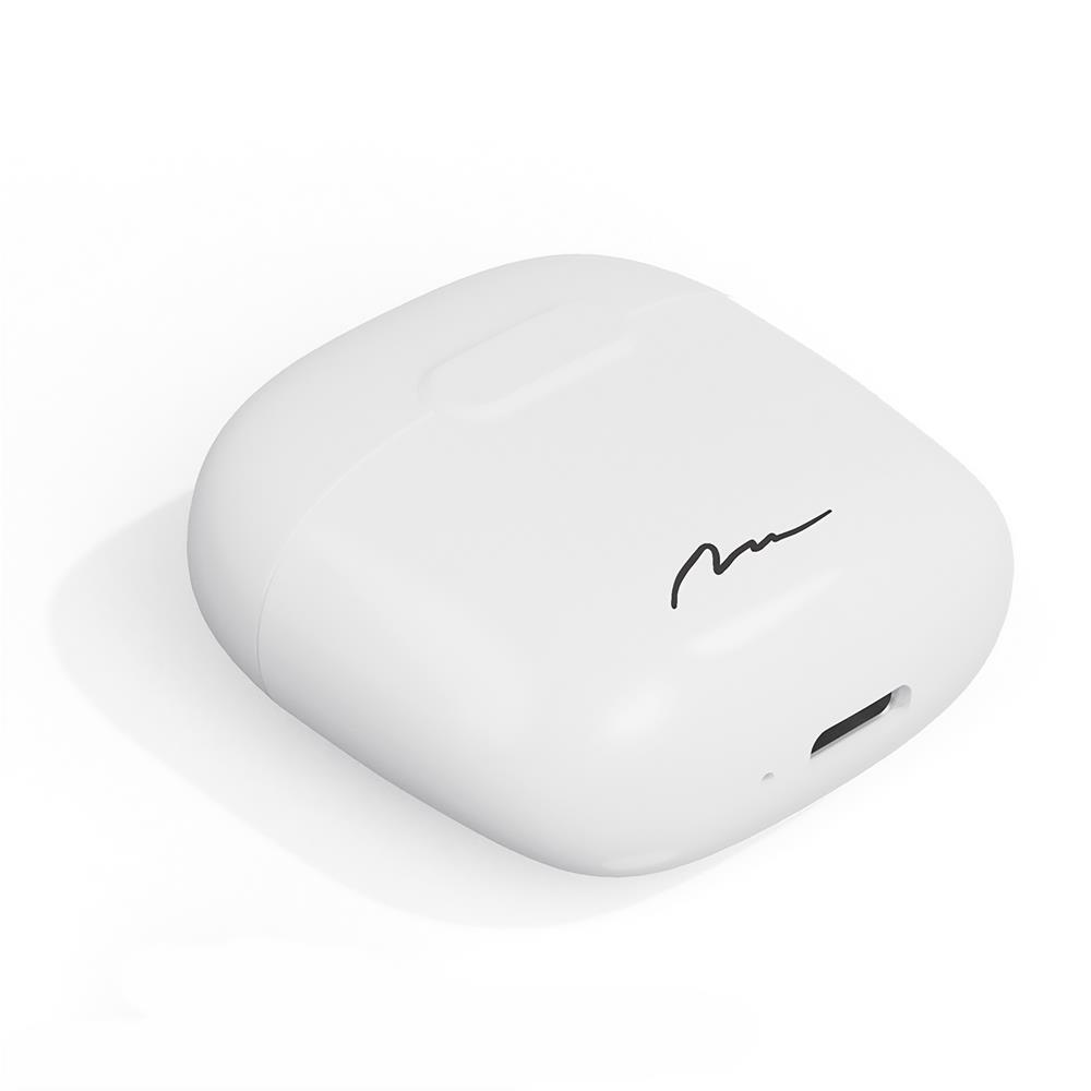 Słuchawki Douszne Bluetooth R-PHONES TWS MT3589W V2.0 białe z etui USB-C 4/7