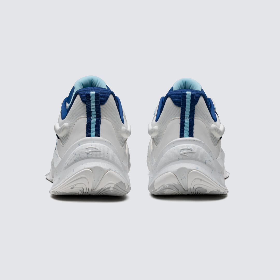 Azza Fencing 15/14 Wave Ténis de Esgrima Adulto branco/azul/turquesa 4/8