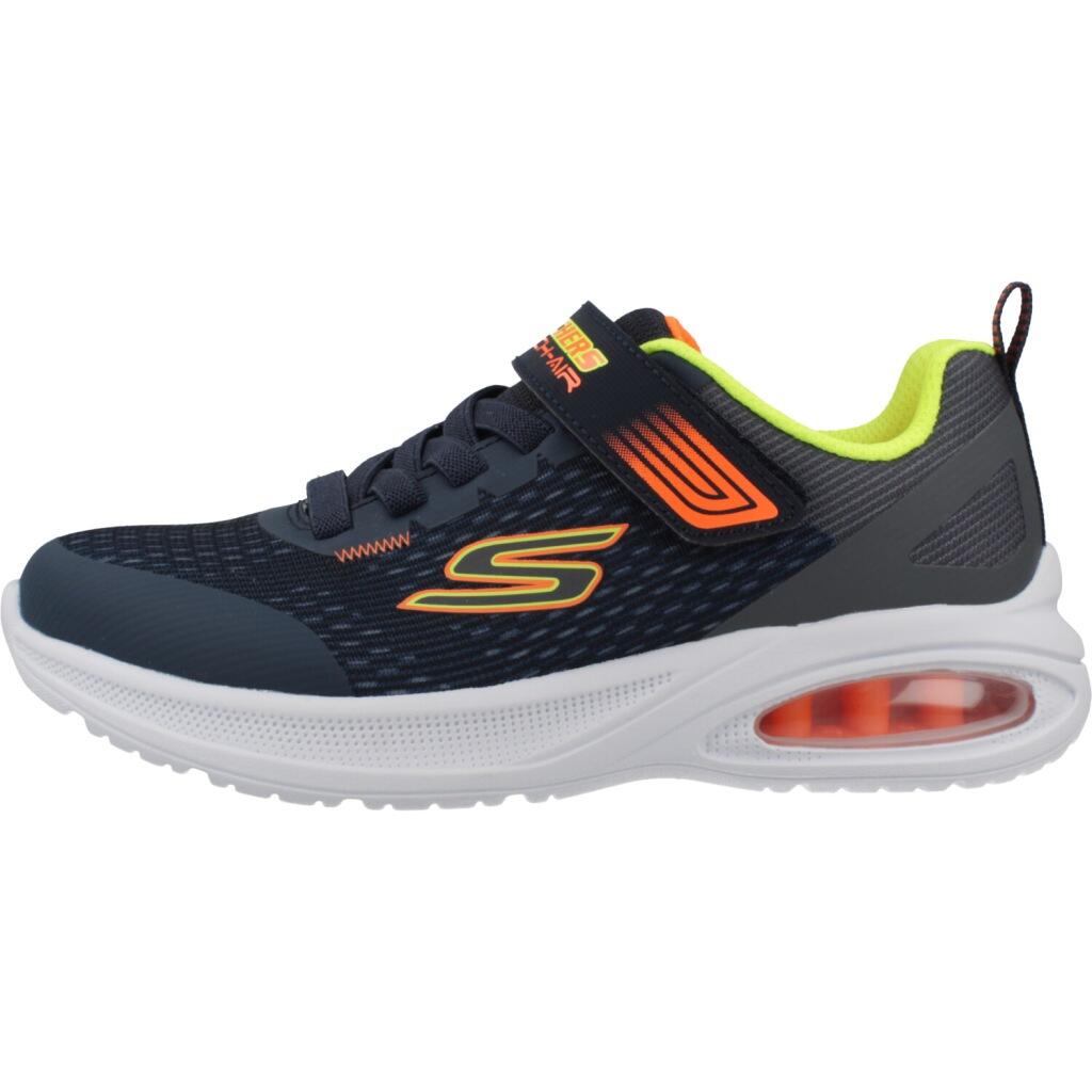 Calçado Skechers Microspec Max Advance-squad-p, Azul, Crianças 2/5