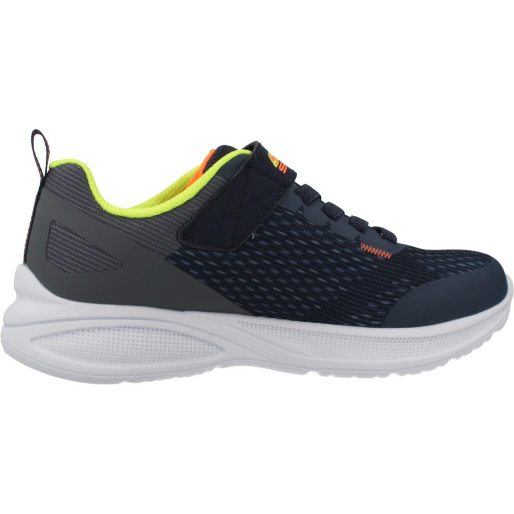 Calçado Skechers Microspec Max Advance-squad-p, Azul, Crianças 4/5