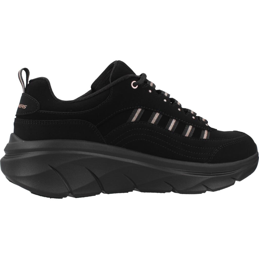 Chaussures femme D'LUX WALKER 2.0 GOLDEN STEP noir / or rose 4/5