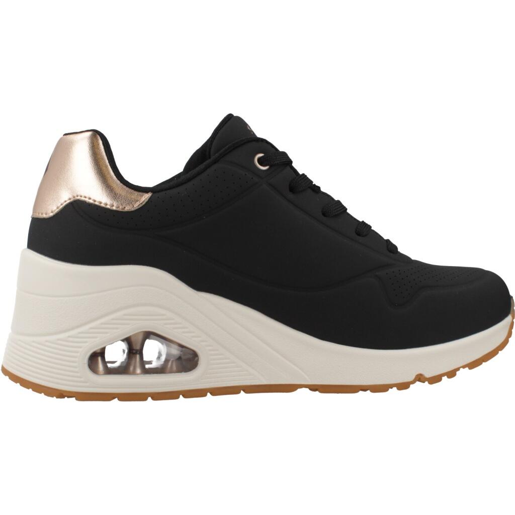 Buty SKECHERS UNO WEDGE - HI STEPS Czarny 4/6