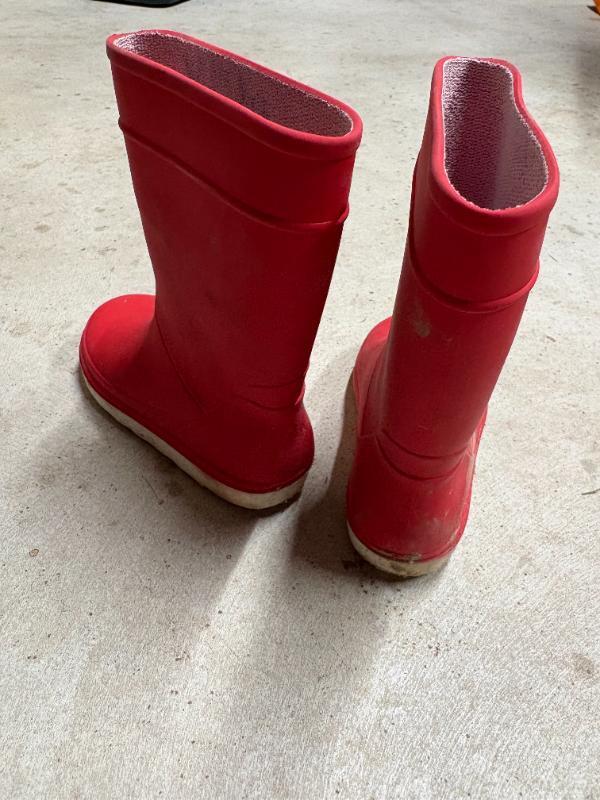Tussen Particulieren - Regenlaarzen Rood kinderen 24/25 3/4