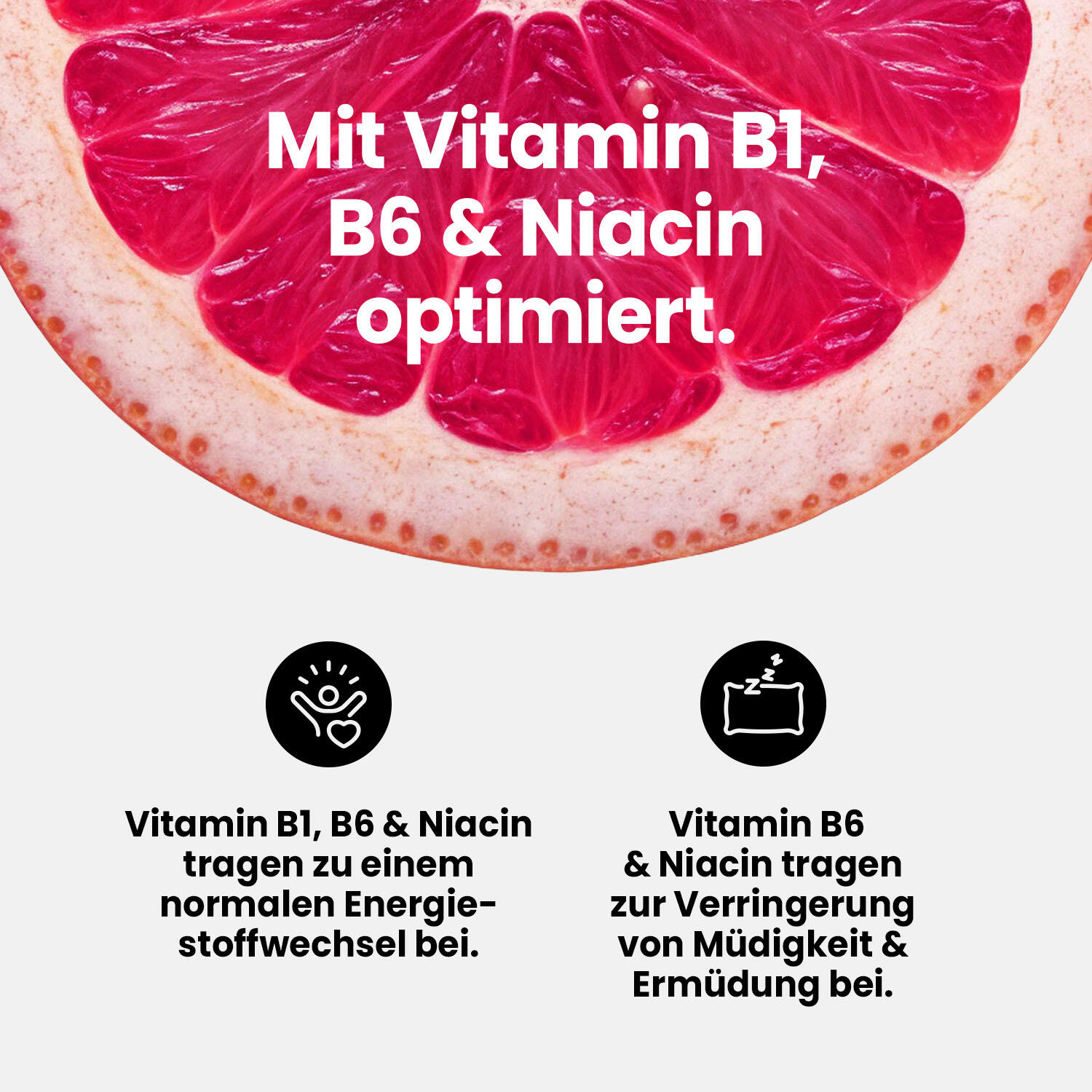 Vital Drink Zerop - Pink Grapefruit - 1000 ml Flasche 4/4