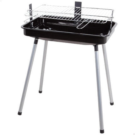 Aktive Barbecue portable au charbon de bois avec 2 niveaux de cuisson