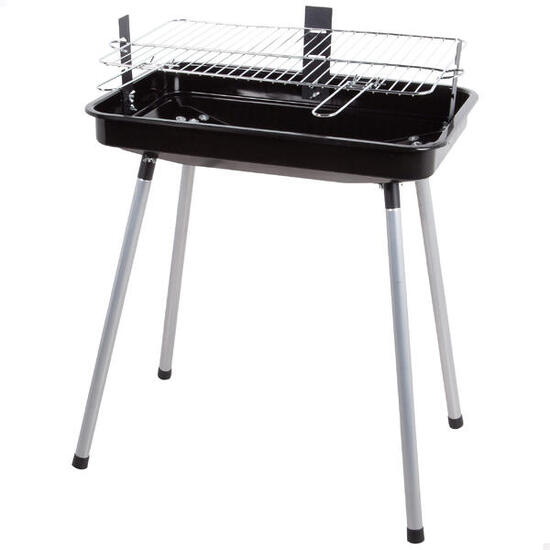 Aktive Barbecue portatile a carbonella con 2 livelli di cottura