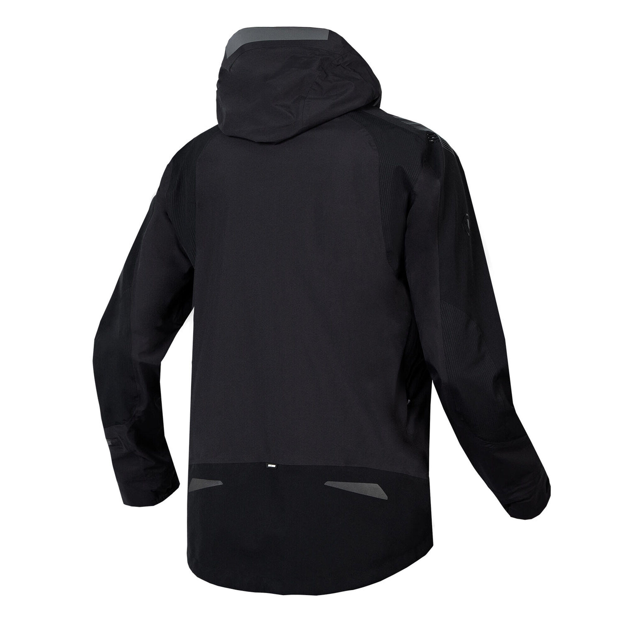 Herren Hardshell-Jacke Mit Verstellbarer Kapuze 2/7