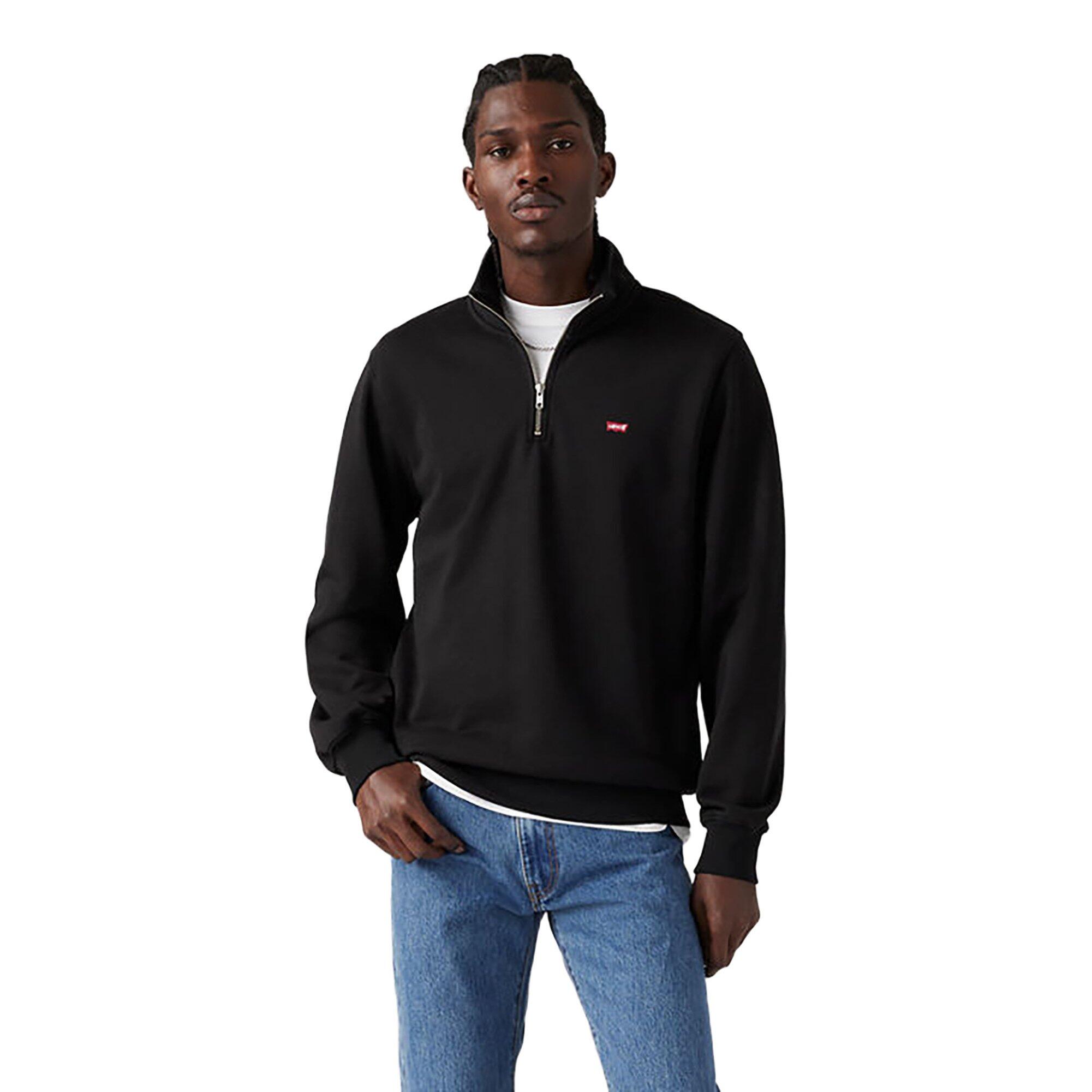 Maillot et sweat à capuche pour homme Levi´s noir. 4/6
