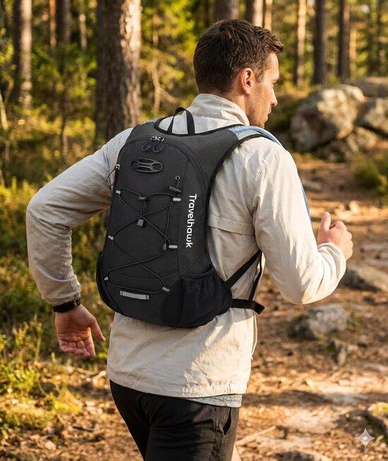 Gilet D'hydratation De Course Avec Une Poche D'eau De 2 L, Sac à Dos D