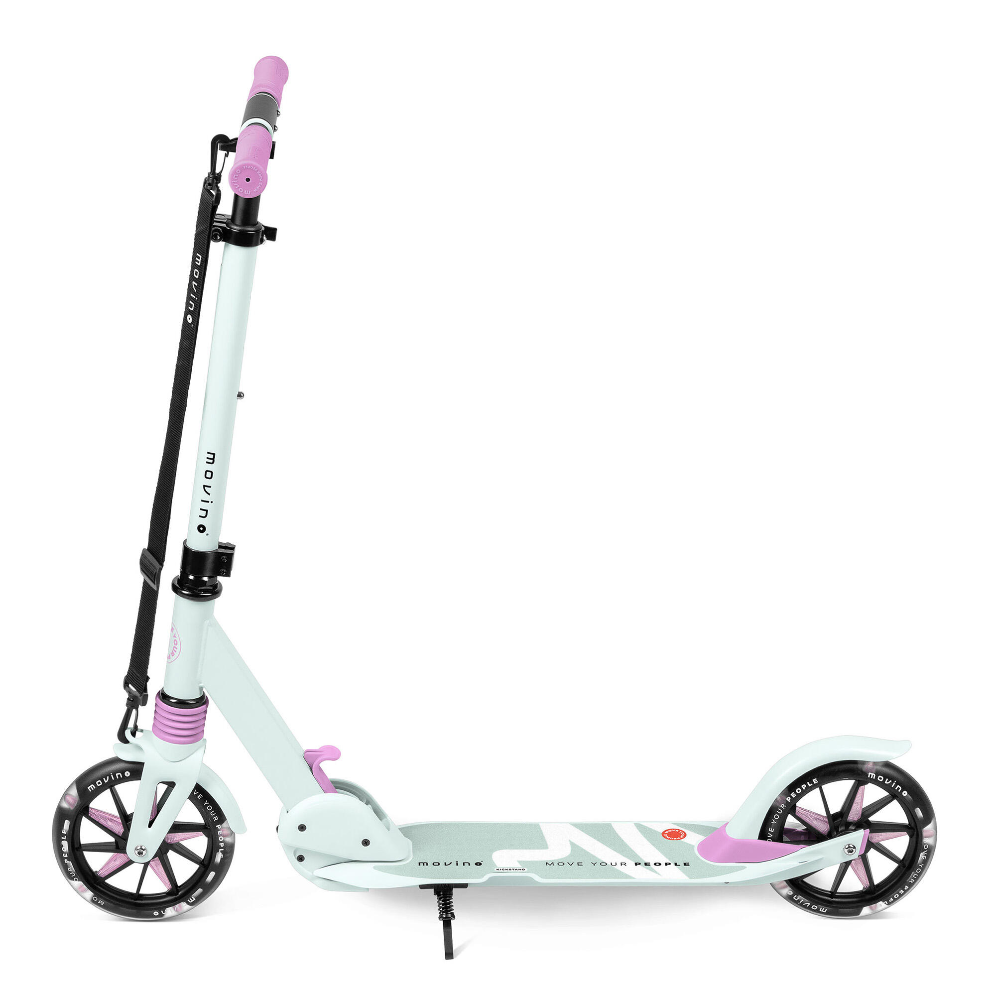 Trottinette pliable pour enfants, roues LED, guidon réglable Movino City Light 2/8