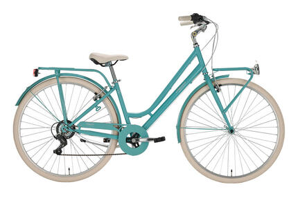 Stadsfiets SHARIN 28 inch , aquamarijn