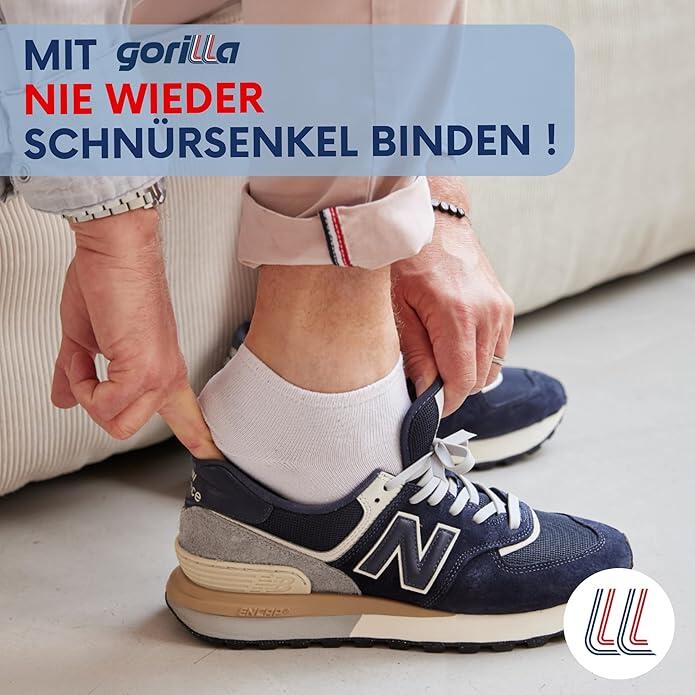 Elastische Schnürsenkel Flexibel Ohne Binden Breit Silikon 2/6