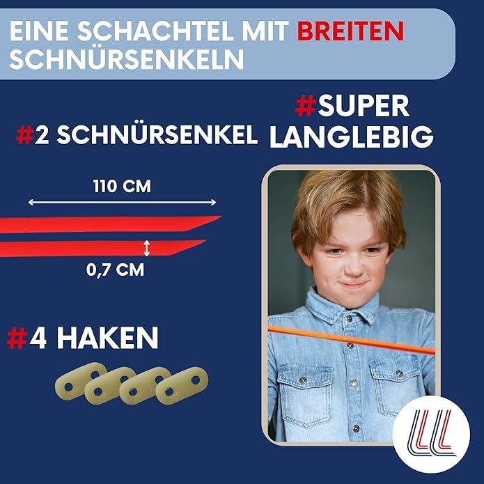 Elastische Schnürsenkel Flexibel Ohne Binden Breit Silikon 4/6