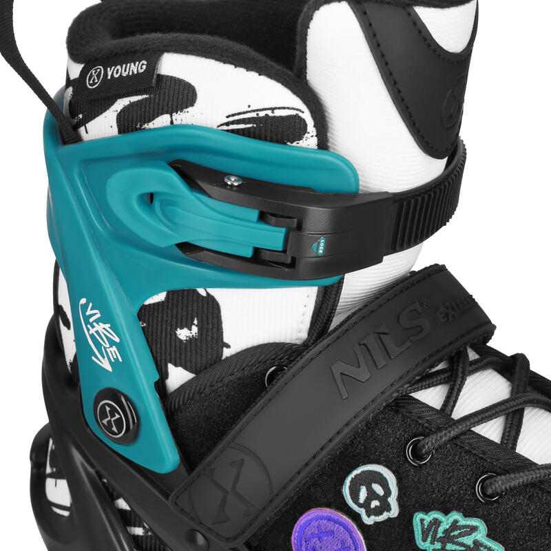 Role pentru copii reglabile pentru patinaj recreativ Vibe Nils Extreme NA2053A