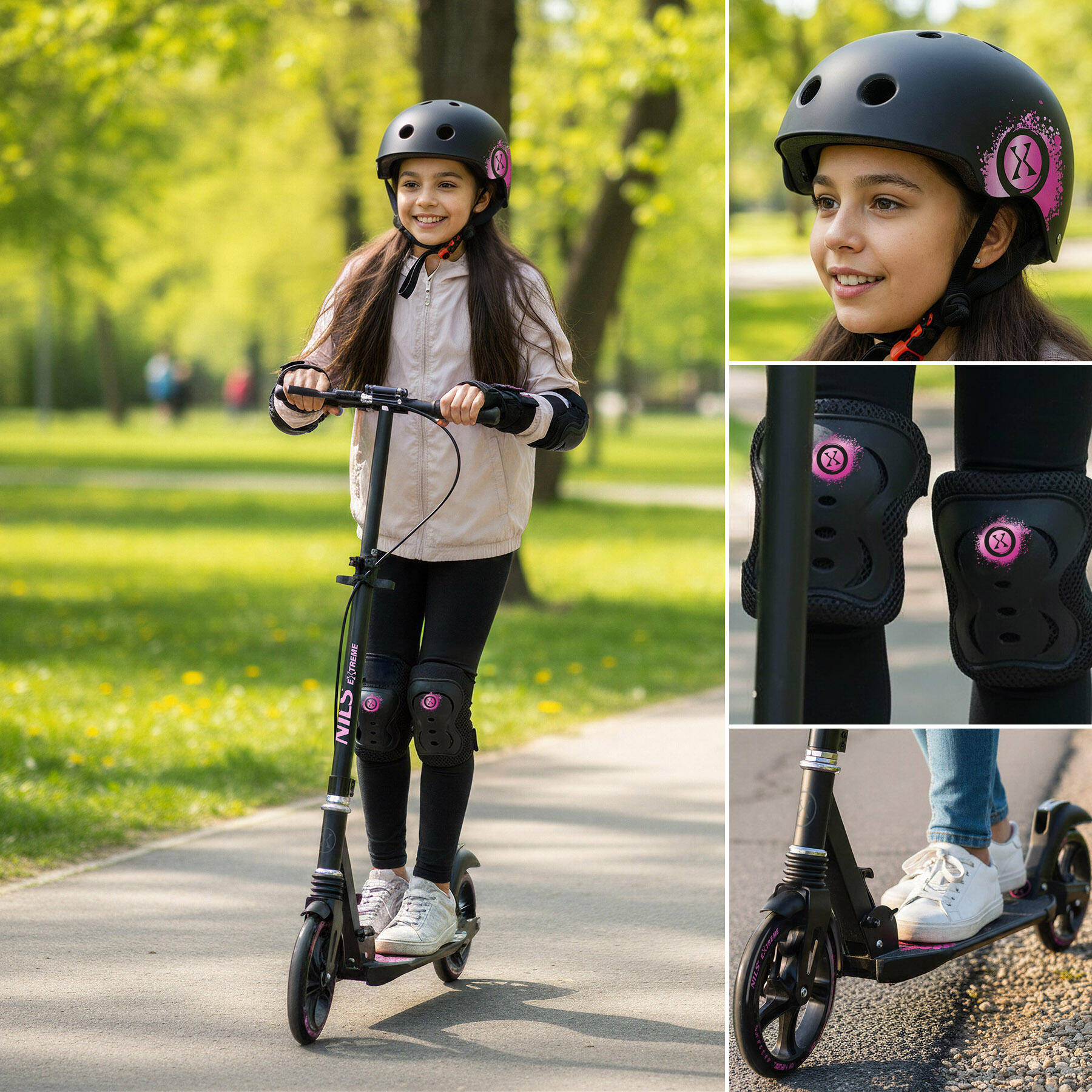 Trottinette classique urbaine Fly HM800 Nils Extreme 3/7