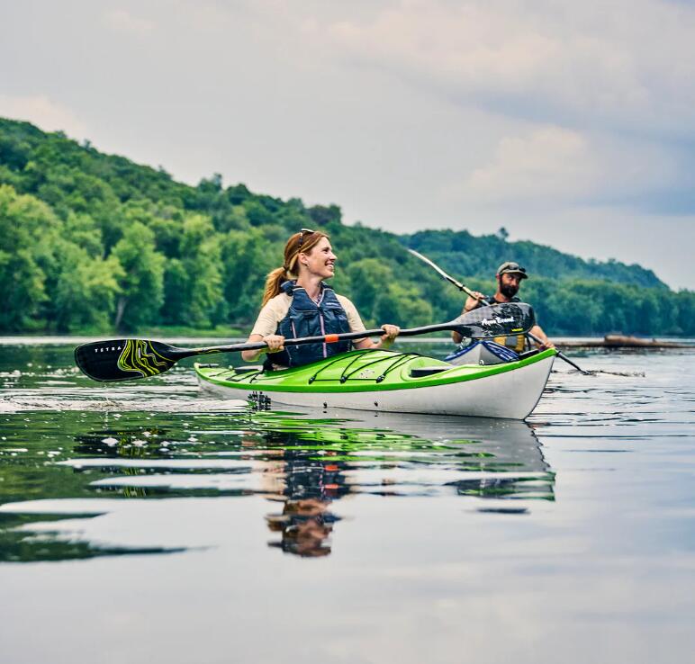 Wiosło kajakowe Aqua Bound Tetra Straight Carbon Lam-Lok 2cz. 5/7