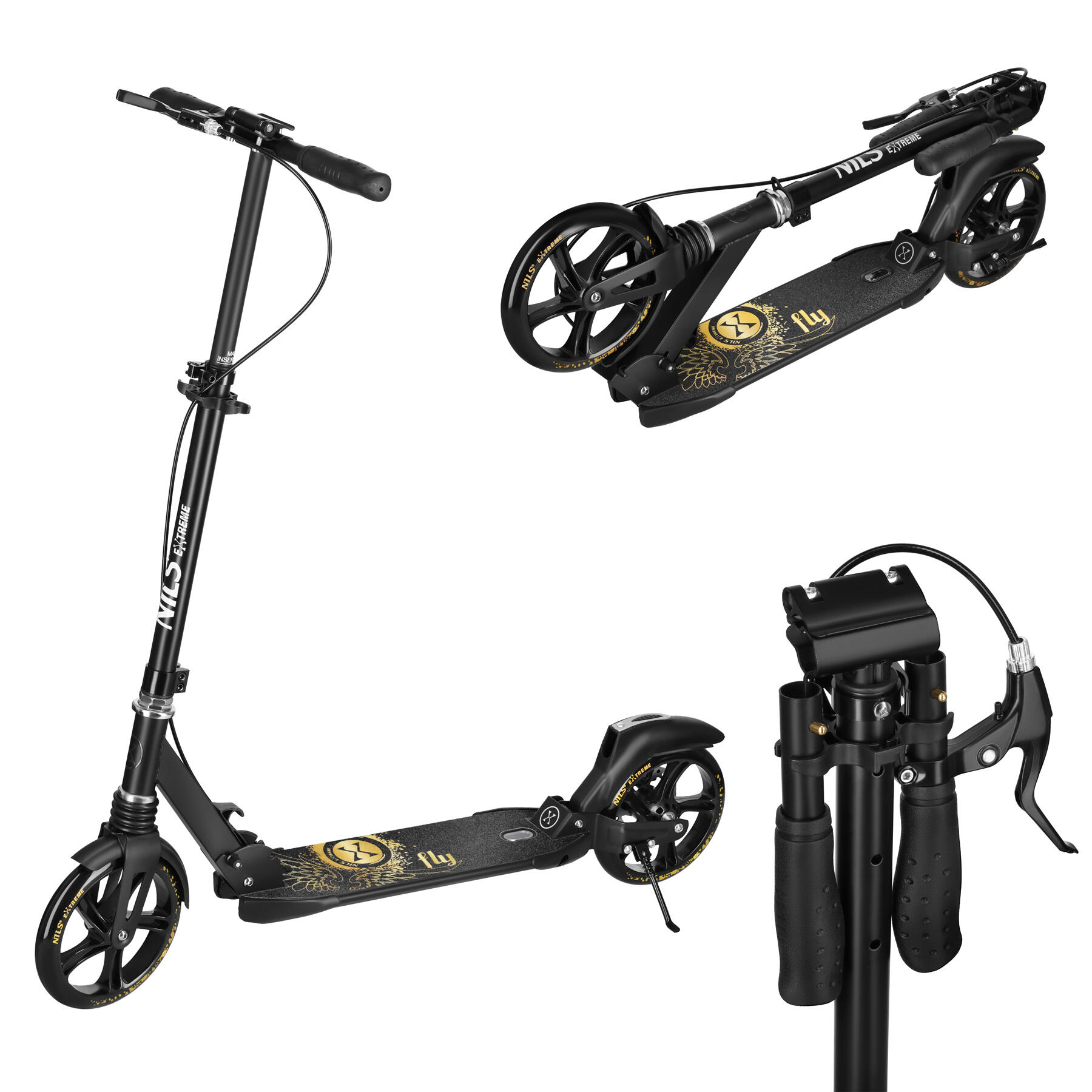 NILS EXTREME Skládací koloběžka NILS Extreme HM800 Fly