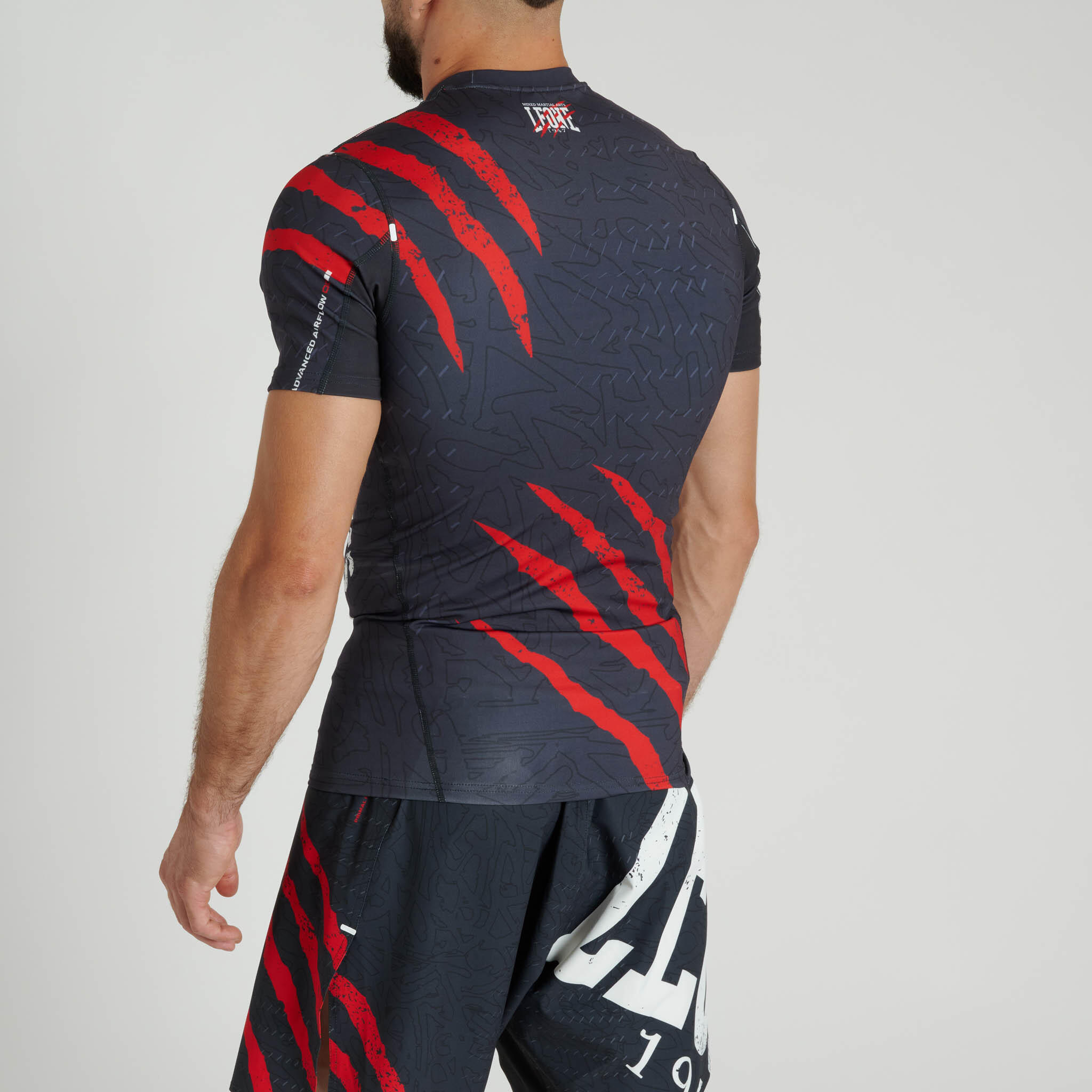 Rashguard manga corta PRIMAL INSTINCT BOLD negro/L 3/3
