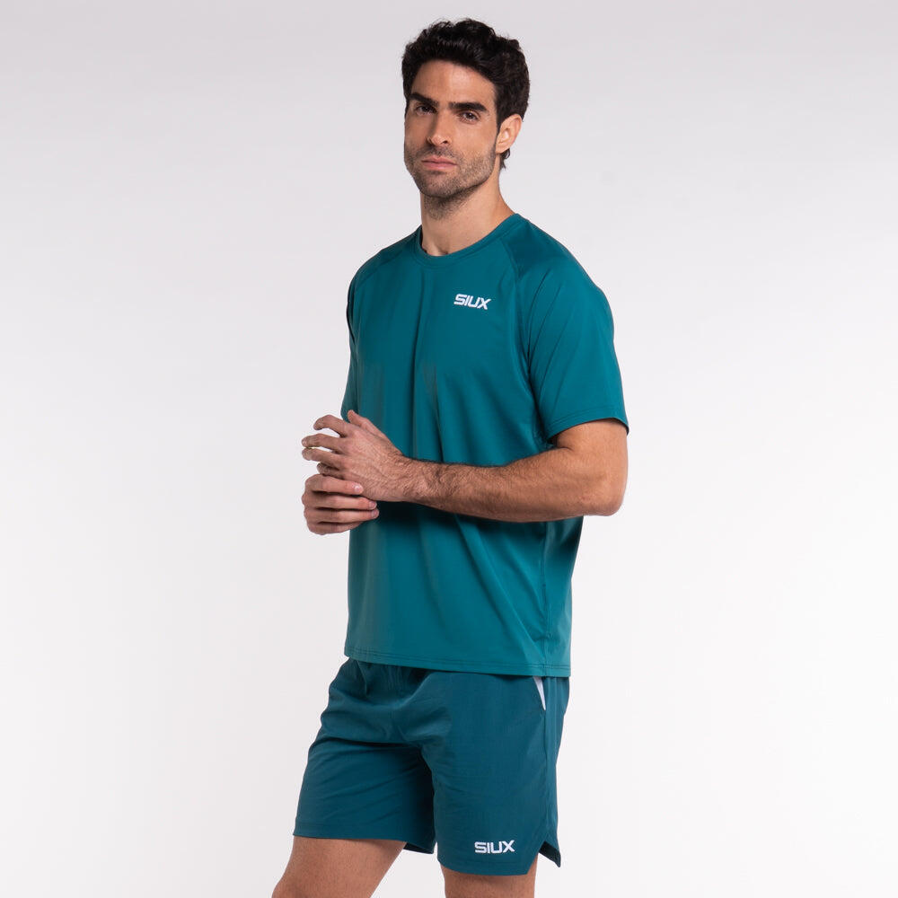 Siux - Maglietta tecnica Silk Padel, taglia XL Verde 5/5
