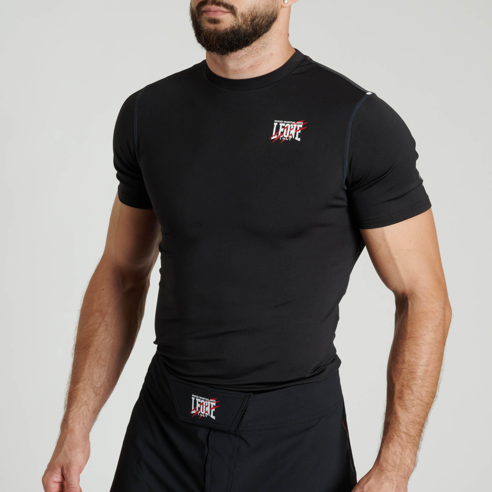 Rashguard manga corta PRIMAL INSTINCT negro/L 2/5