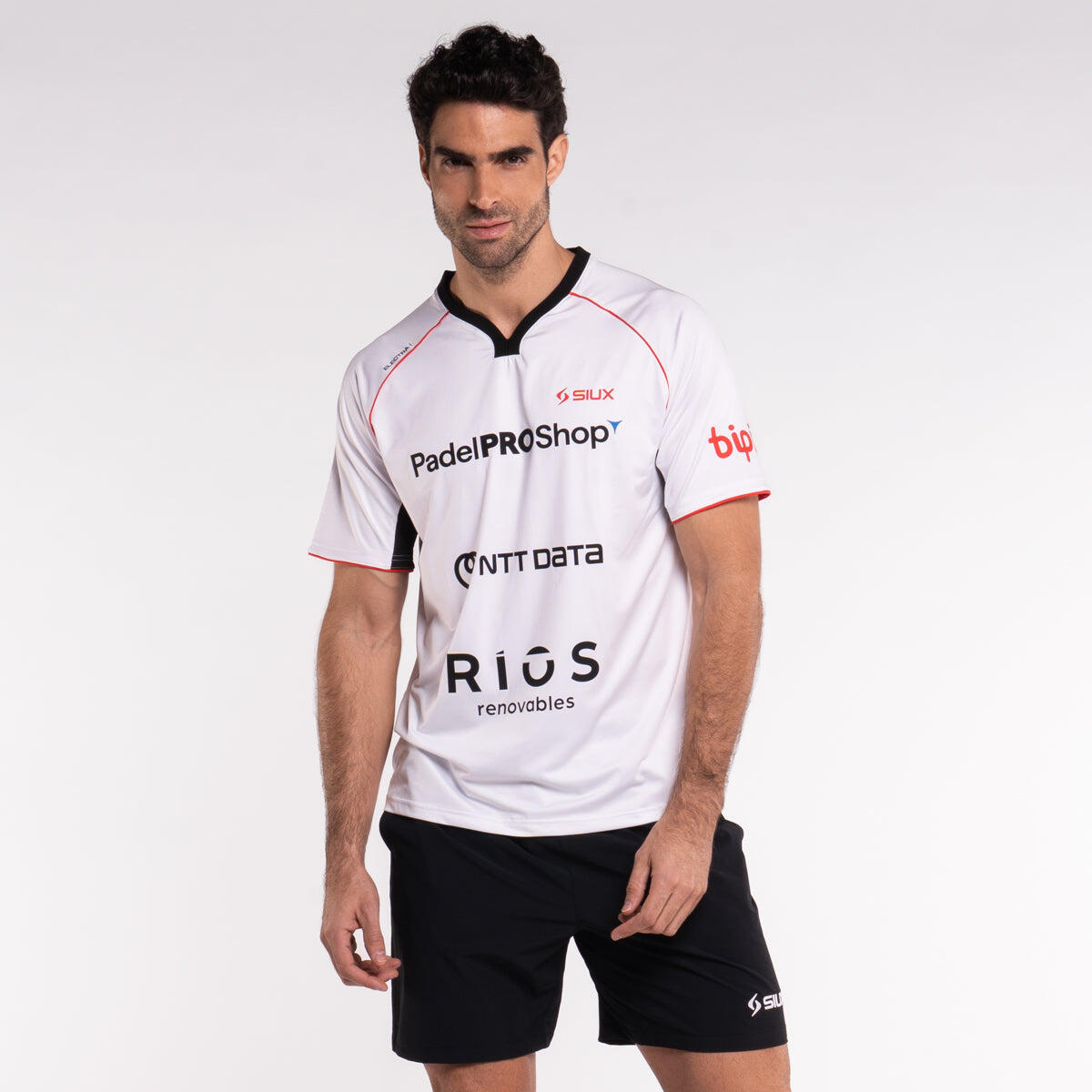 Siux - T-shirt Padel Electra x Stupa 26, Taille S Blanc 5/5