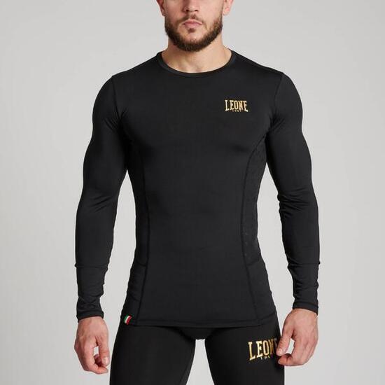 Rashguard manga larga DNA negro/XXL