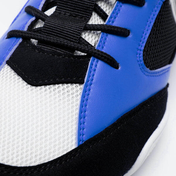 Bota boxeo Leone 1947 PREMIUM azul  blanco 4/7