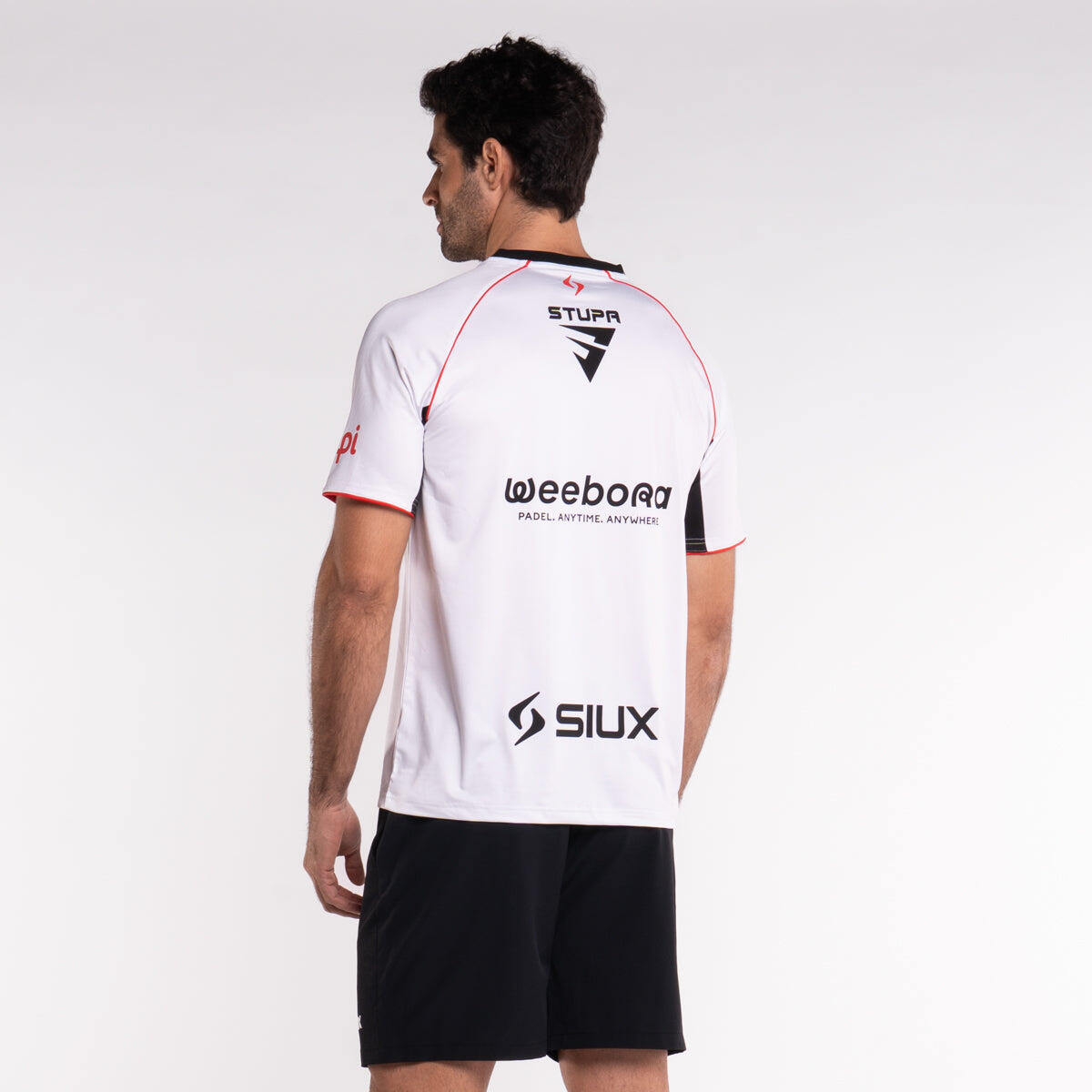 Siux - T-shirt Padel Electra x Stupa 26, Taille S Blanc 3/5