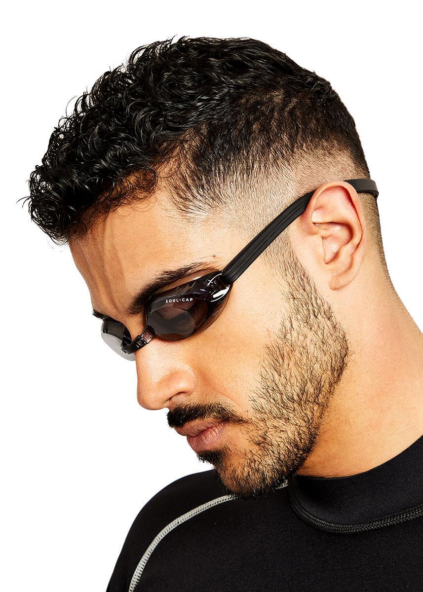 Soul Cap Durack Schwimmbrille – Schwarz, dunkle Gläser 3/6