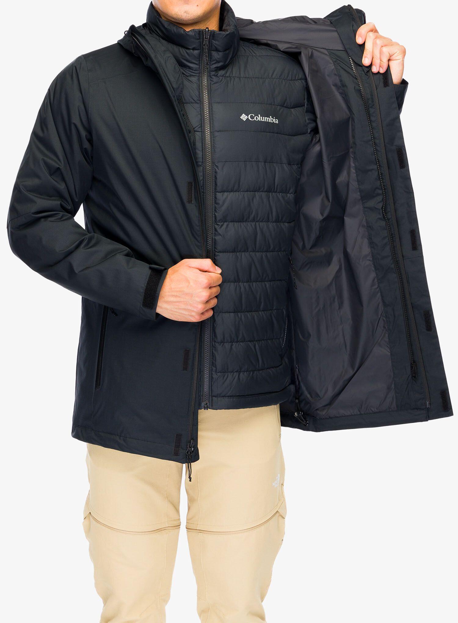 Chaqueta 3 en 1 para hombre Columbia Point Park Interchange 5/7