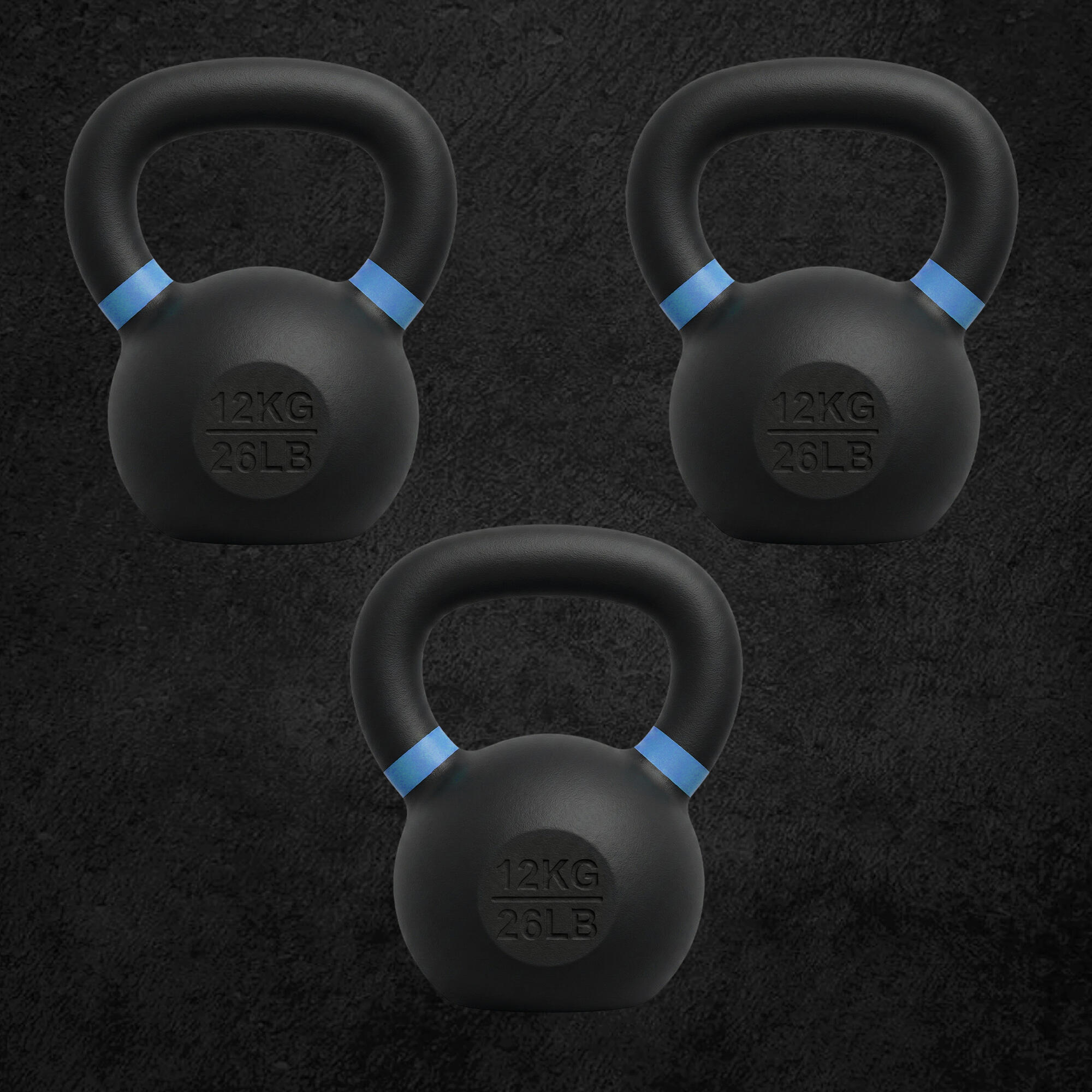 Kettlebell Pro - Gietijzer - Voor HYROX training 3/4