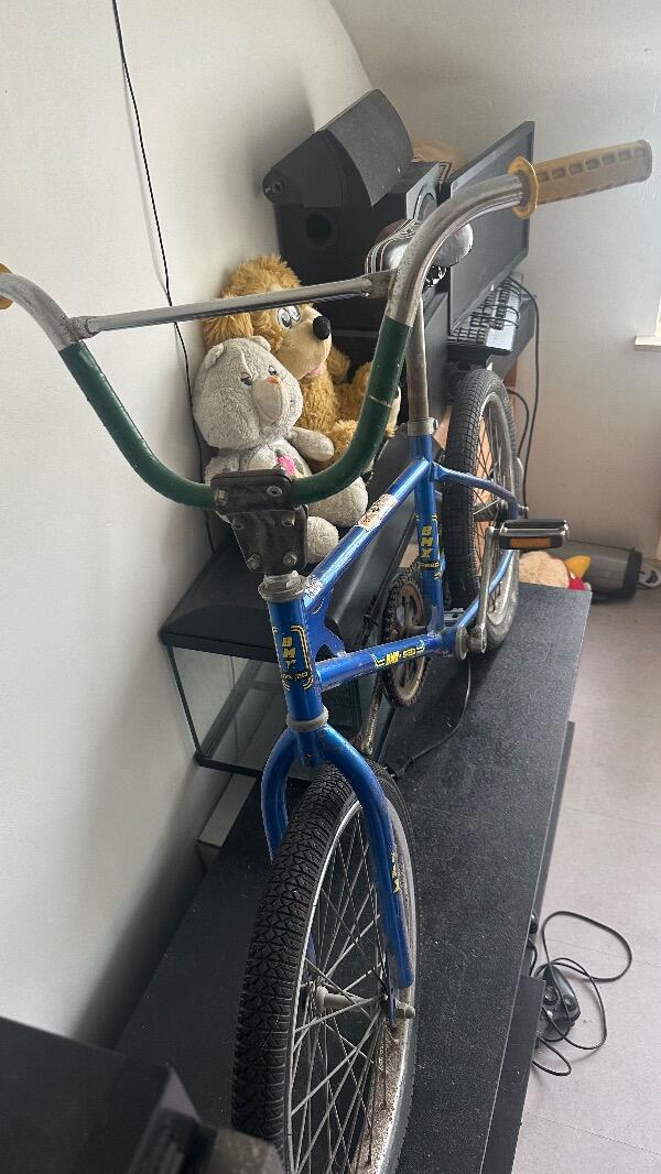 Entre Particuliers - Bmx vintage bleu 2/3