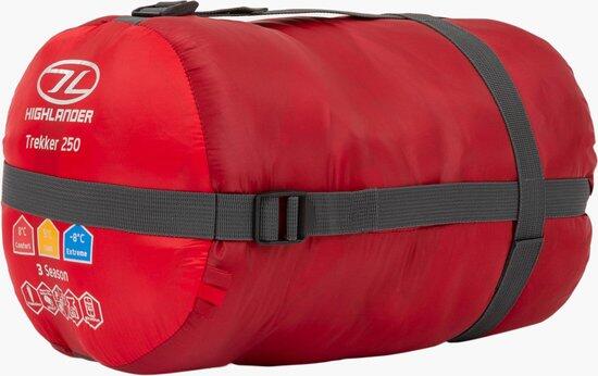 TREKKER Sac de couchage momie pour randonnée - 3 saisons 3/5