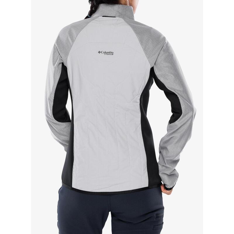 Hanorac damă Columbia Arctic Crest Hybrid cu fermoar complet