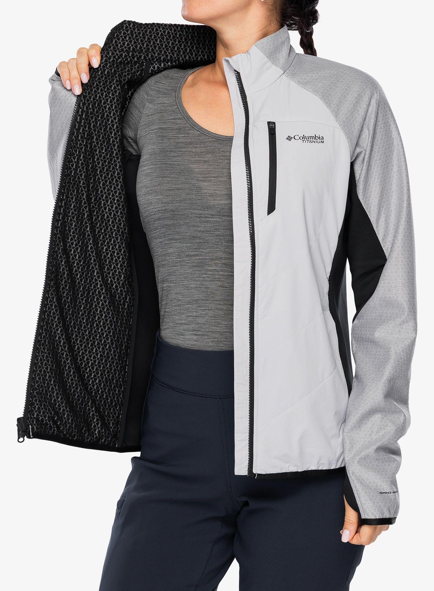 Kurtka hybrydowa damska Columbia Arctic Crest Hybrid Full Zip 5/7