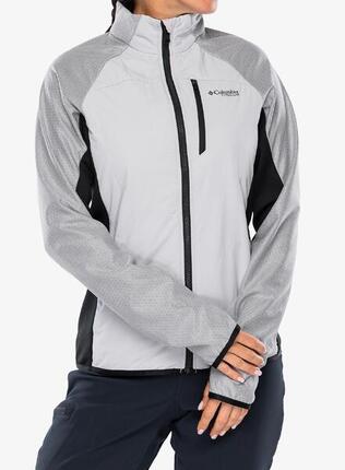 Kurtka hybrydowa damska Columbia Arctic Crest Hybrid Full Zip - lavender S